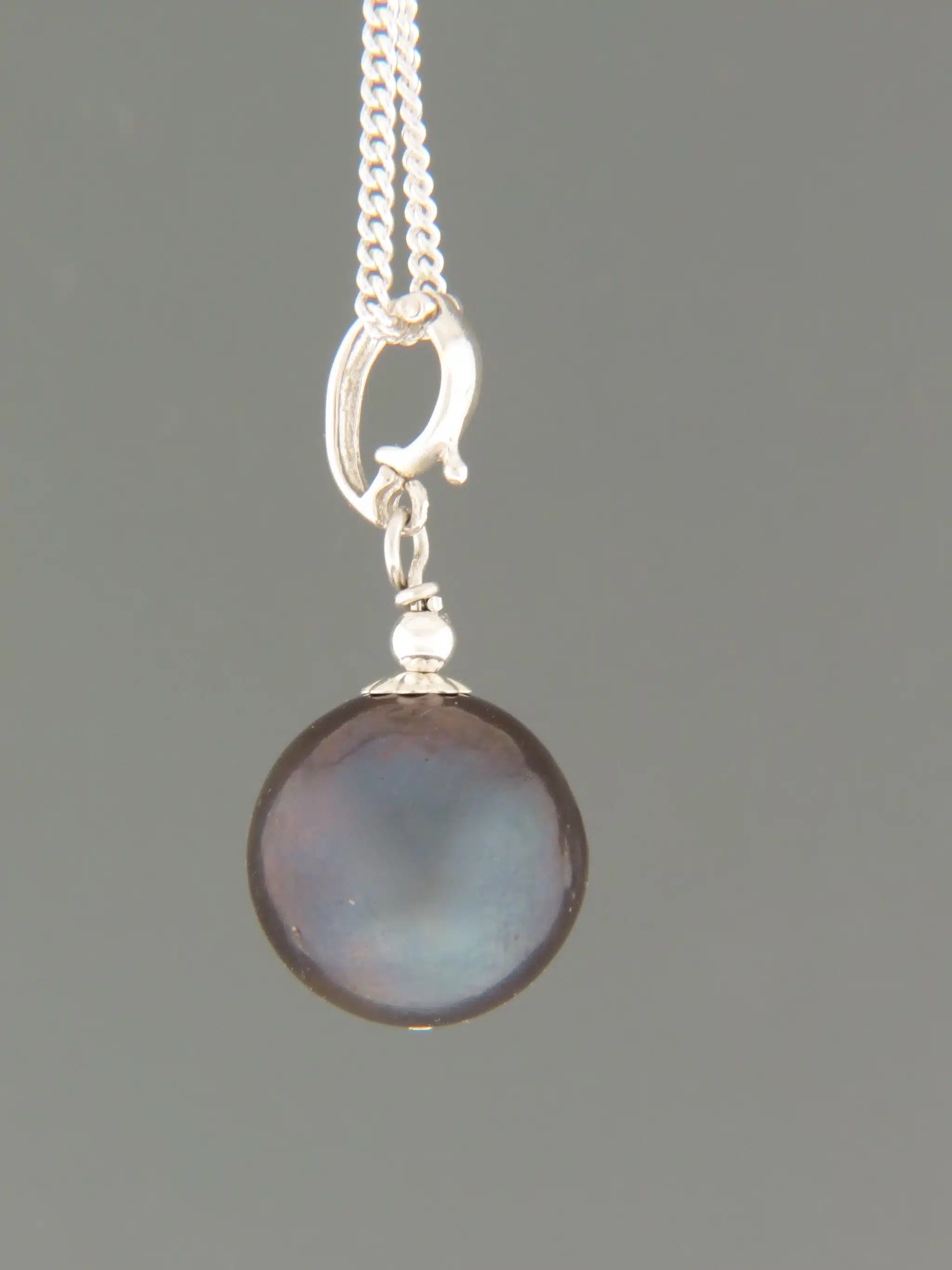Pearl Enhancer Pendant - Sterling Silver