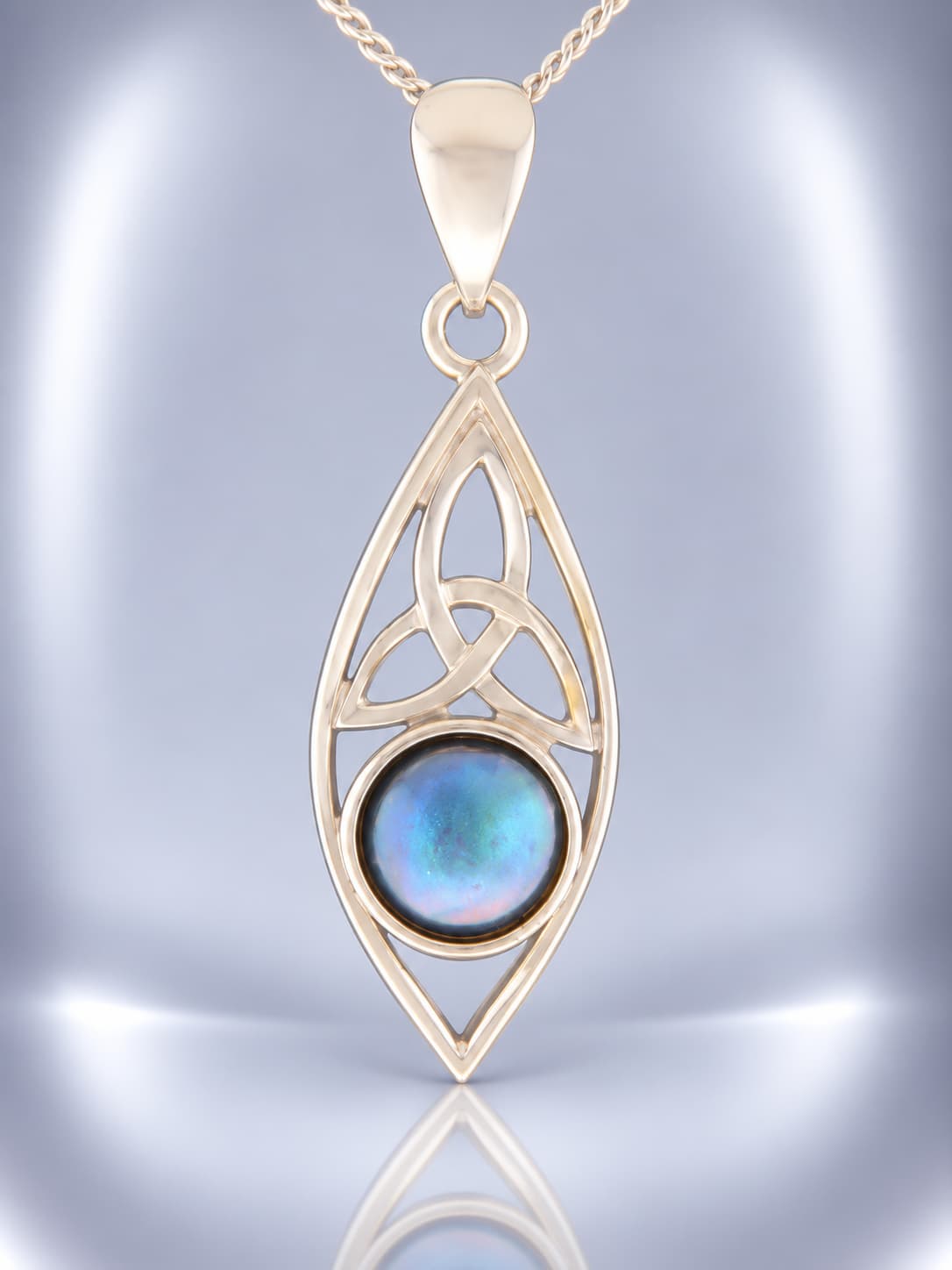 New Zealand Paua Pearl Pendant