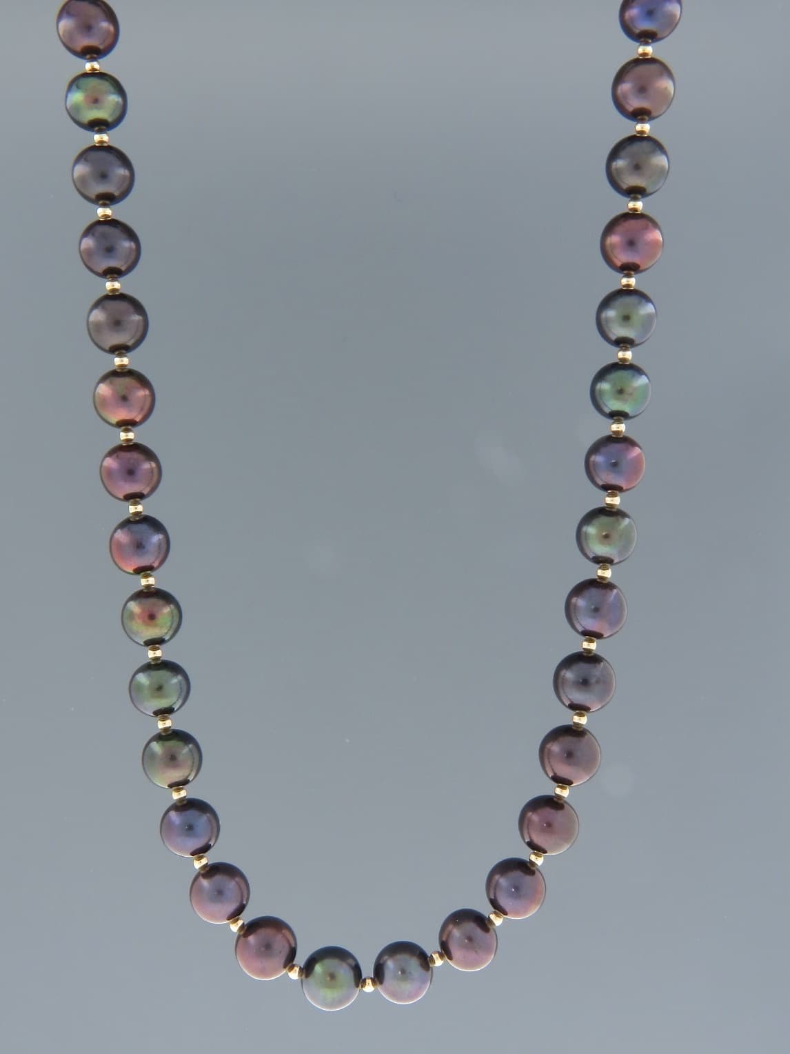 8mm Pearl Necklace with round beads