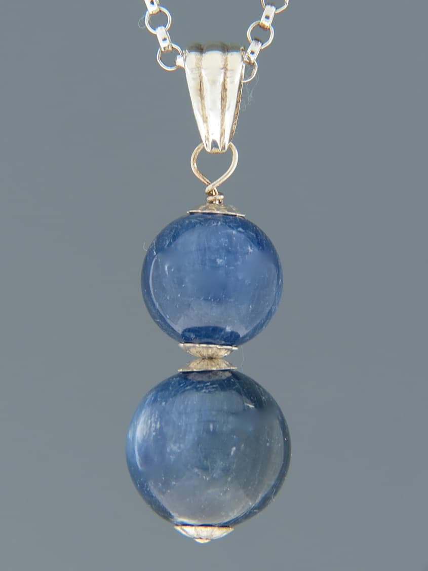 Kyanite Pendant - Sterling Silver