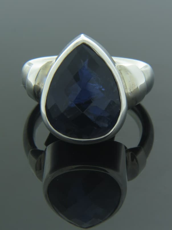 Iolite Ring - Sterling Silver