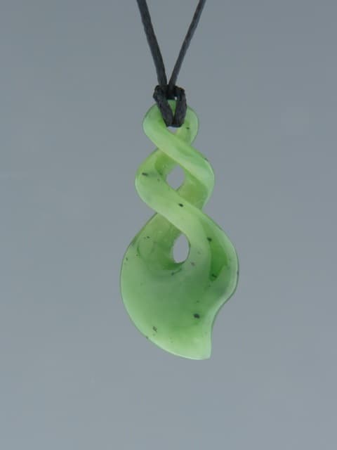 Jade Triple Twist (with tail) - JW