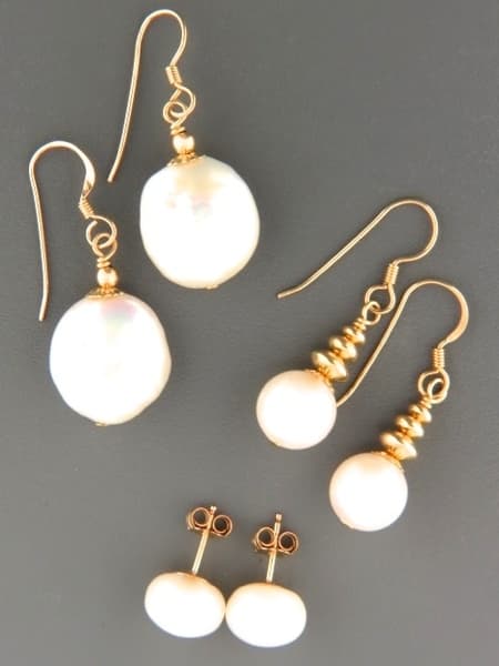 View Our Full Selection of White Pearl Earrings