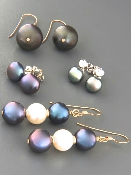 View Our Full Selection of Dark Pearl Earrings