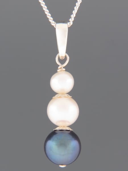 Pearl Pendant - Sterling Silver