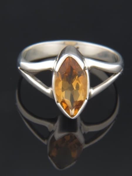 Citrine Ring - Sterling Silver