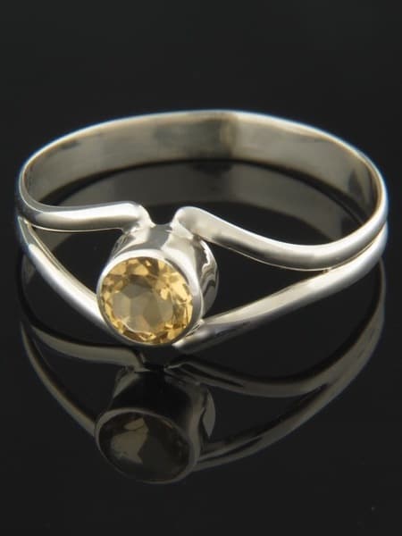Citrine Ring - Sterling Silver