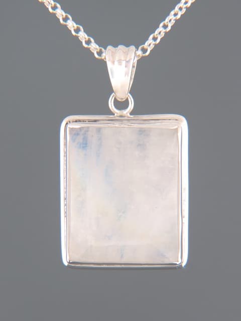 Moonstone Pendant - Sterling Silver