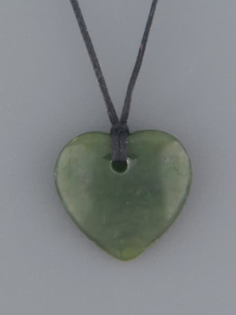 Jade Heart (small) Pendant - JC1