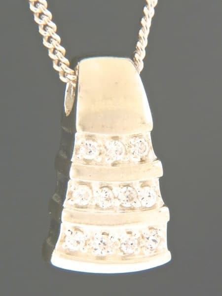 Zircon Pendant - Sterling Silver