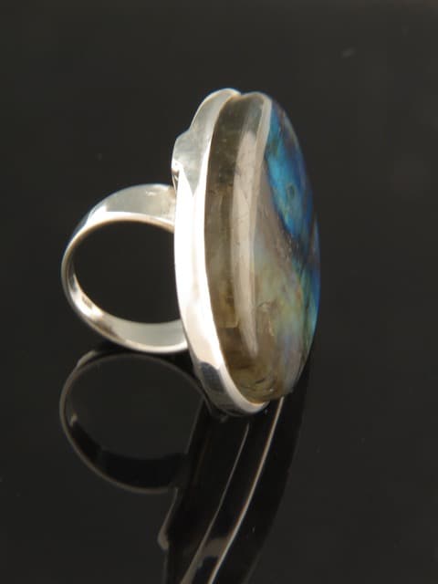 Labradorite Ring - Sterling Silver