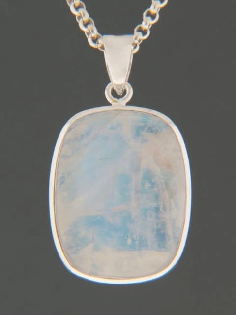 Moonstone Pendant - Sterling Silver