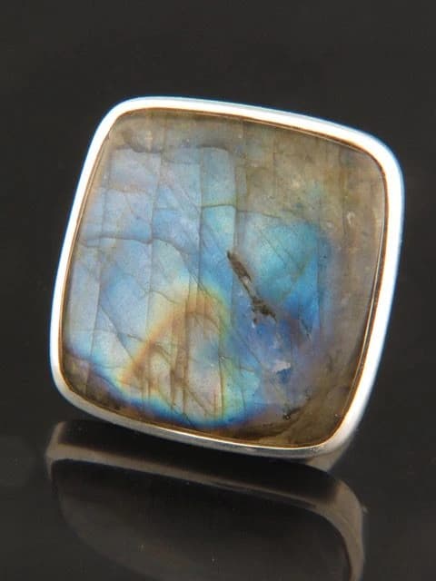 Labradorite Ring - Sterling Silver