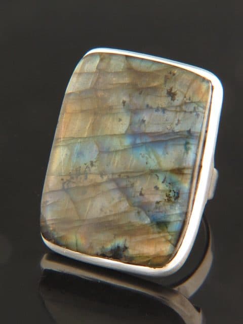 Labradorite Ring - Sterling Silver