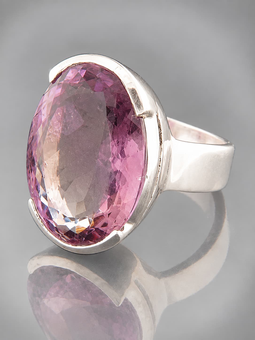 sterling silver amethyst ring