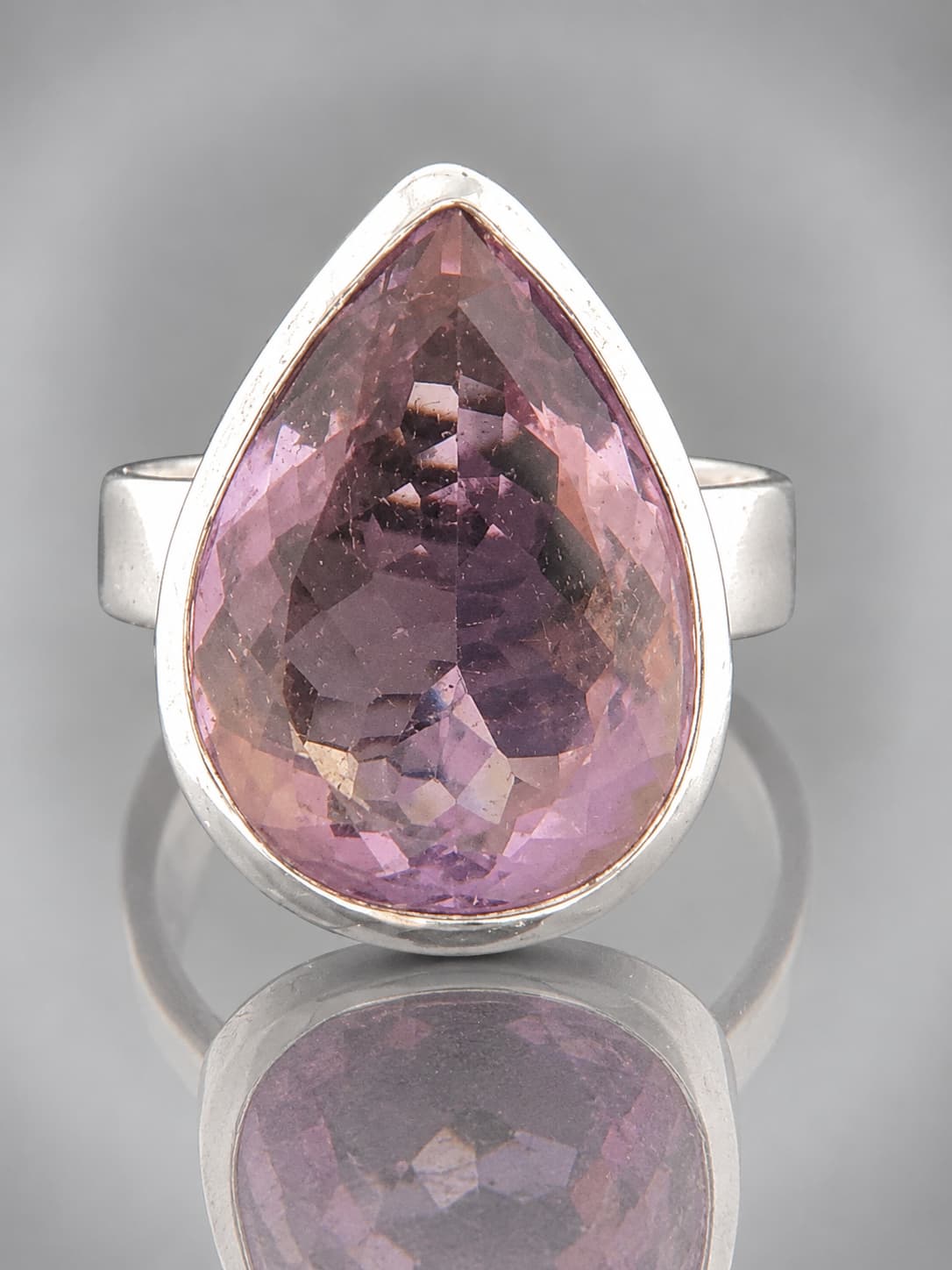 Sterling silver Ametrine ring