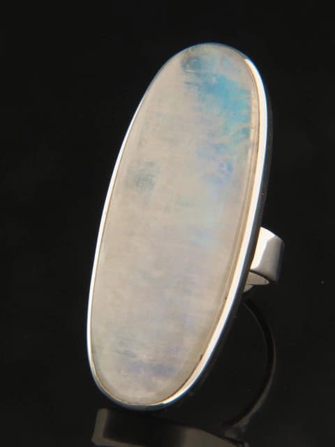 Moonstone Ring - Sterling Silver