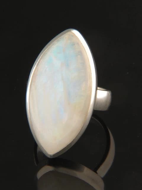 Moonstone Ring - Sterling Silver
