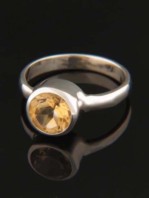 Citrine Ring - Sterling Silver