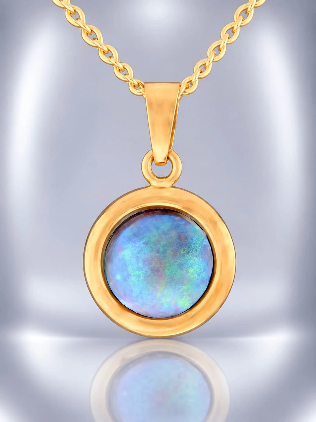 New Zealand Blue Pearl pendant