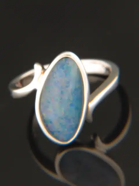 Opal Ring - Sterling Silver