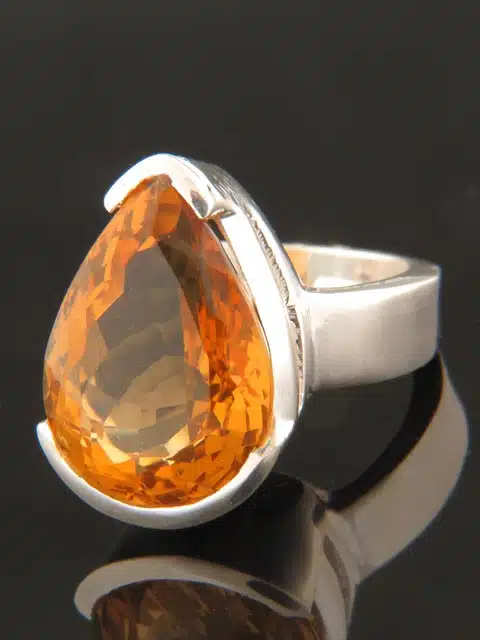 Citrine Ring - Sterling Silver