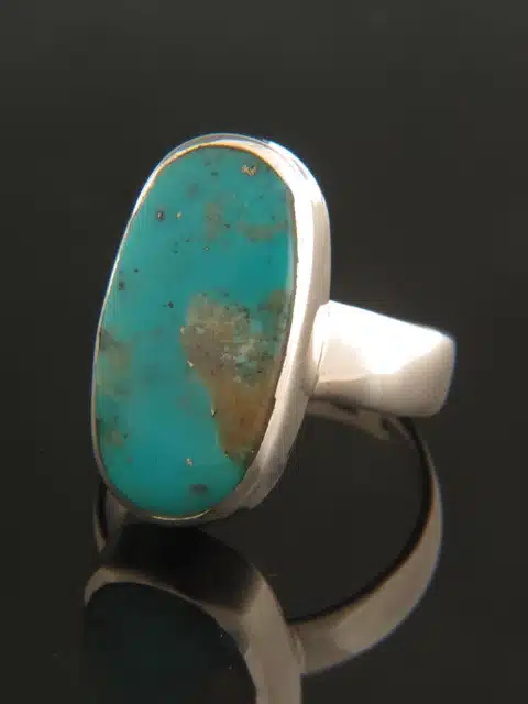 Turquoise Ring - Sterling Silver
