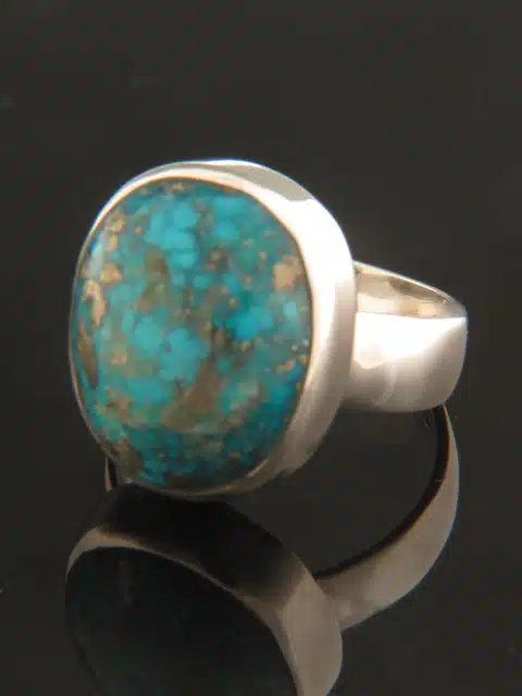 Turquoise Ring - Sterling Silver
