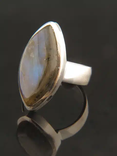 Labradorite Ring - Sterling Silver