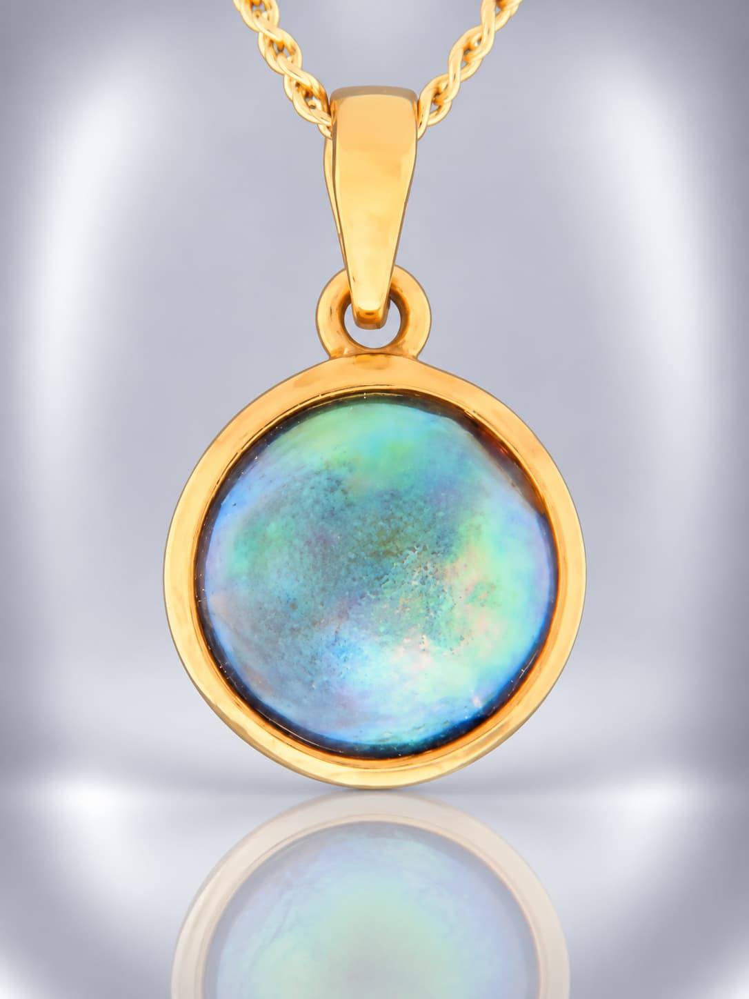 New Zealand Blue Pearl Pendant