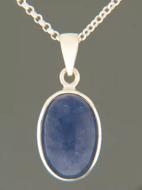 Tanzanite Pendant - Sterling Silver