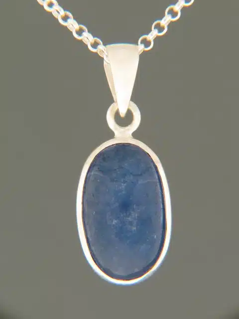 Tanzanite Pendant - Sterling Silver