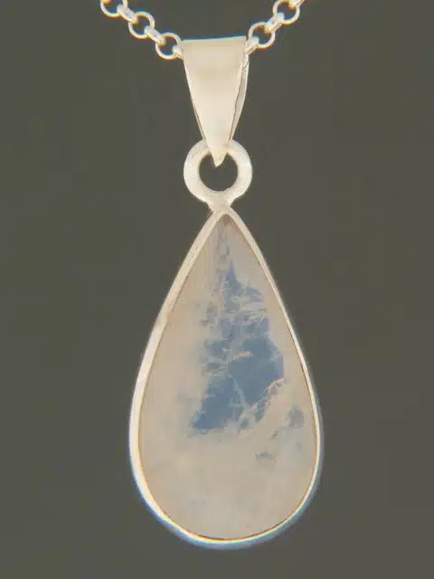 Moonstone Pendant - Sterling Silver