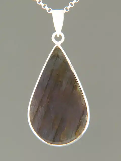 Labradorite Pendant - Sterling Silver