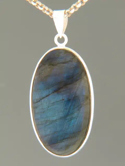 Labradorite Pendant - Sterling Silver