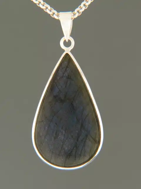 Labradorite Pendant - Sterling Silver