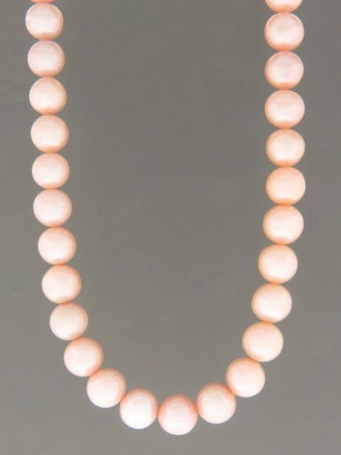 11mm Pink Pearl Necklace