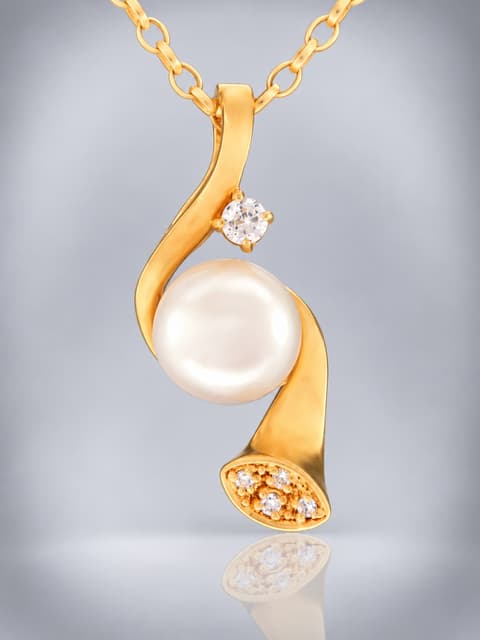 Pearl Enhancer Pendant - Gold Vermeil - Y465GV