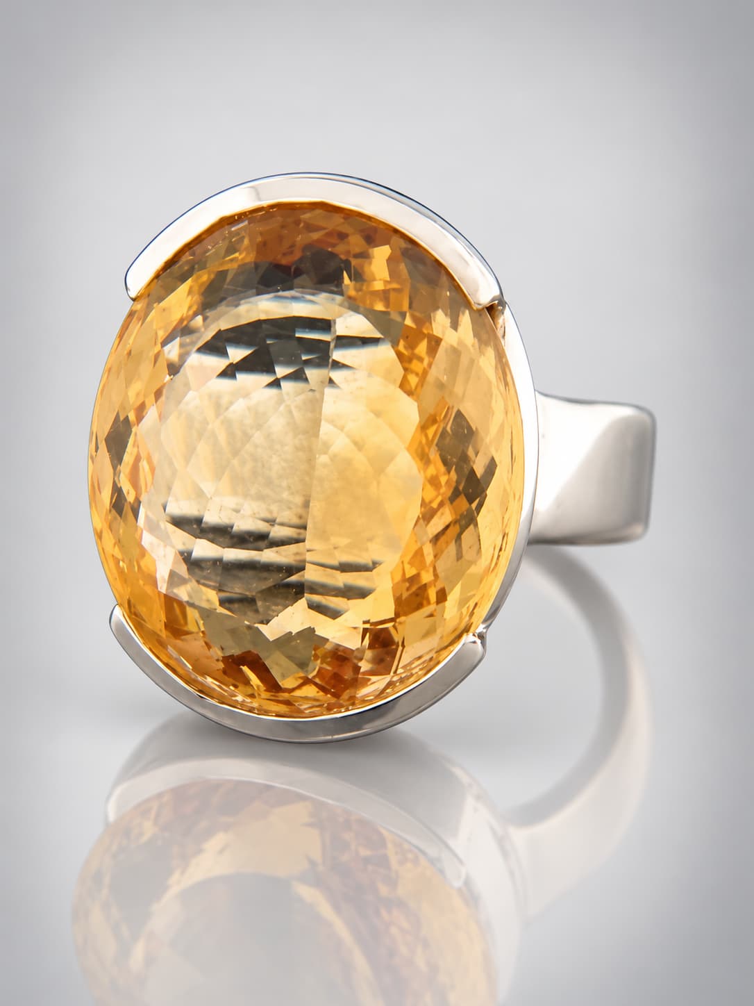 Citrine Ring - Sterling Silver