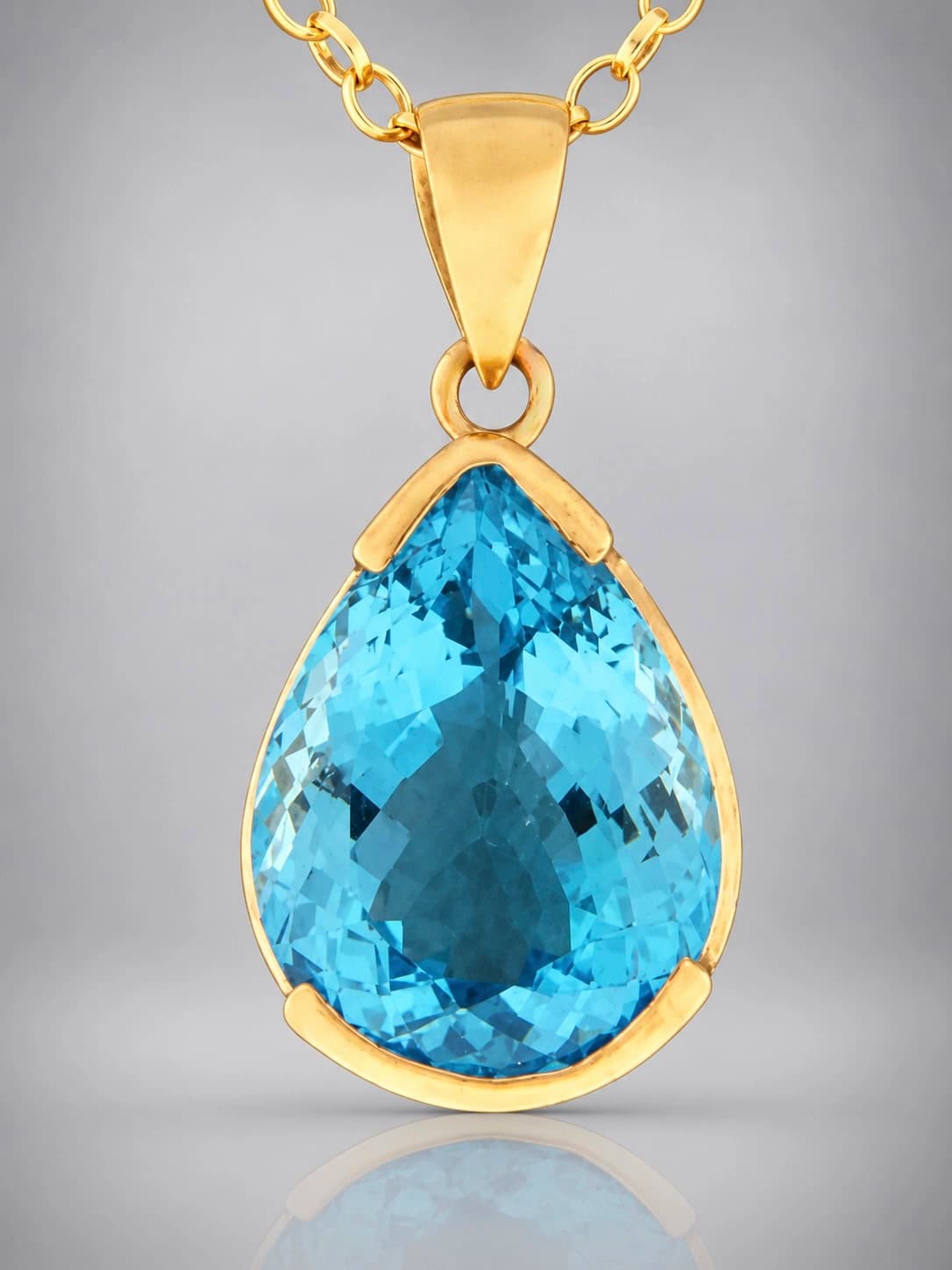 Blue Topaz pendant