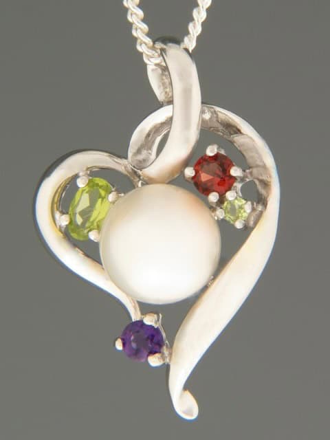 Pearl Pendant - Sterling Silver