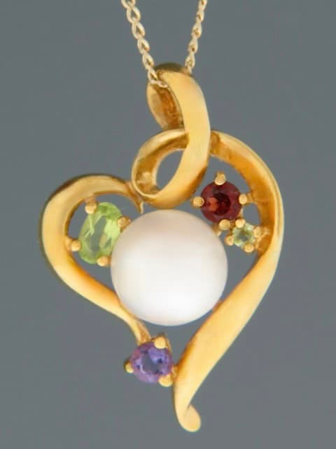 Pearl Pendant - Gold Vermeil