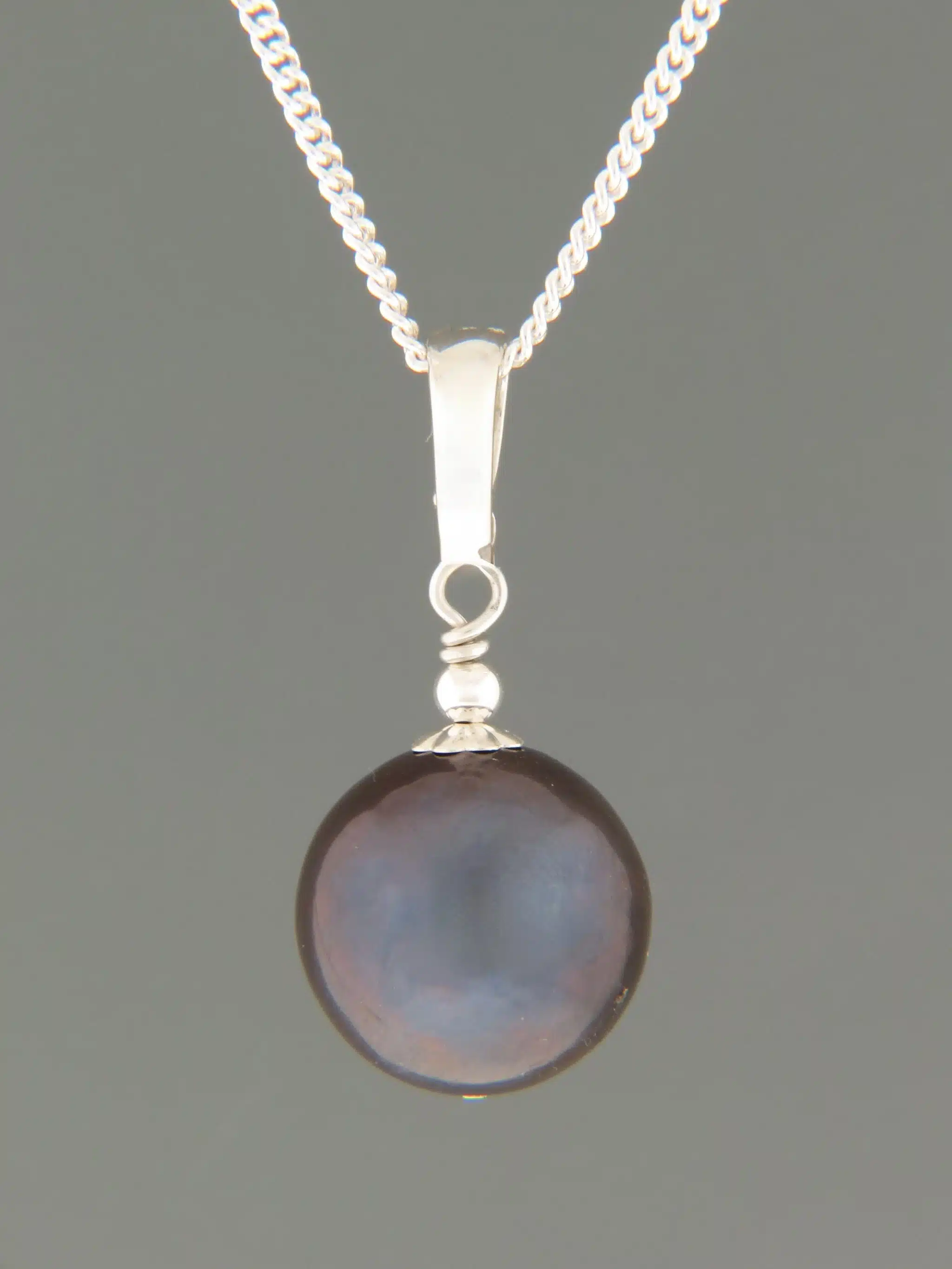 Pearl Enhancer Pendant - Sterling Silver