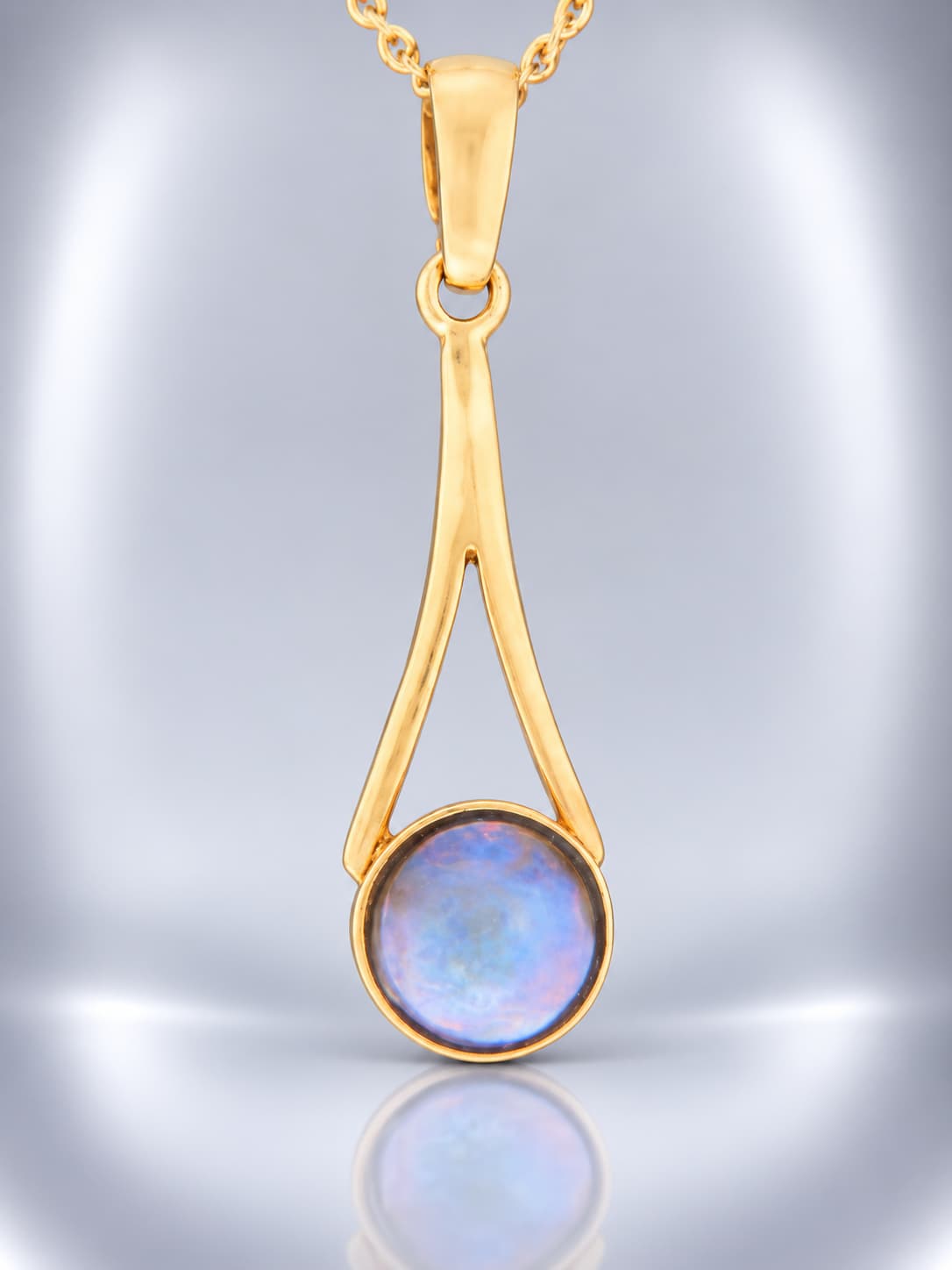 New Zealand Paua Pearl Pendant
