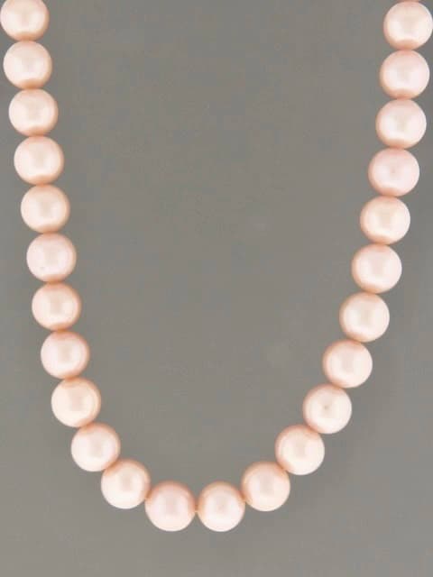 10mm pink pearls
