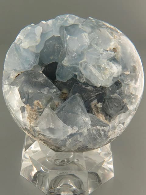 Celestite Geode Sphere