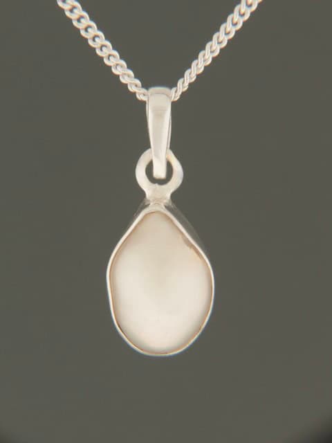 Baroque Pearl Pendant - Sterling Silver