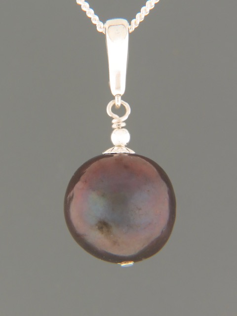 Pacific Pearl Enhancer Pendant - Sterling Silver - Y325